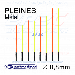GARBOLINO - PACK ANTENNE FLOTTEURS COMPÉTITION SP Axx - METAL 0,8mm - ORANGE et JAUNE - Réf GOMAM0190-M08OY - Photo 001