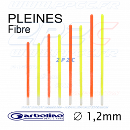 GARBOLINO - PACK ANTENNE FLOTTEURS COMPÉTITION SP Axx - FIBRE 1,2mm - ORANGE et JAUNE - Réf GOMAM0190-F12OY - Photo 001
